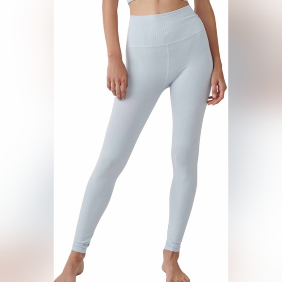 Free People High Rise 7/8 Length Good Karma Leggings Spring...